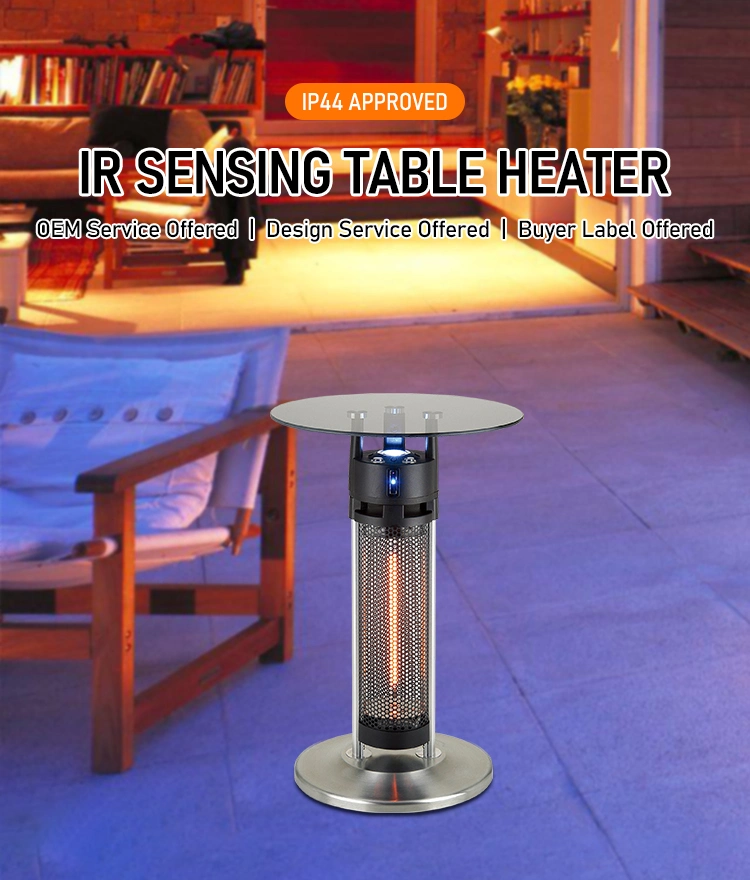 Carbon Fiber Electric Heater, Room Heater Freestanding Heater Halogen Heater Carbon Fiber Heater Portable Heater Desktop Heater with Infrared Sensor