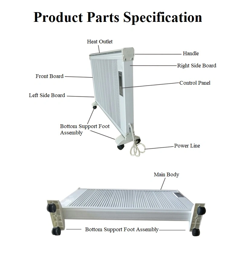 High Quality Energy Saving Electric Solar Room Heaters Electric Heater