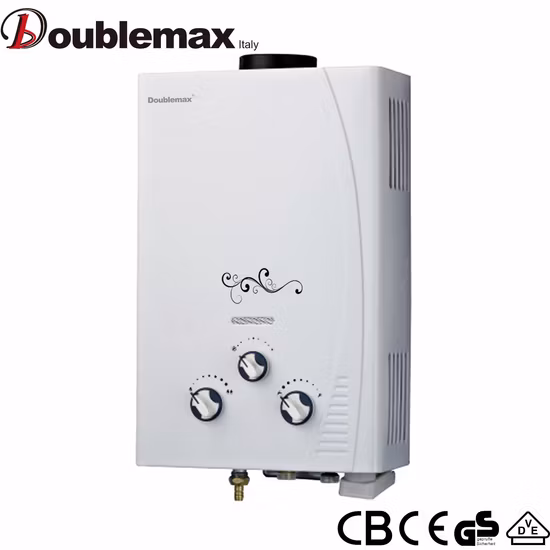 Calentador de gas y agua tipo chimenea natural para uso doméstico