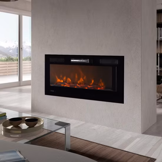 Calentador eléctrico independiente de la chimenea de China de la caja de color 380X230X570m m de OEM/ODM con GS